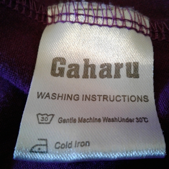 🌺 Nearly New Gaharu Tunic Top/Shirt/Blouse - Picture 7 of 8